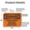 Signmission Livestock Guardian Dog On Duty Do Not Enter OSHA Warning Sign, Plastic, 24in W x 18in L, 2PK OS-2PACK-WS-P-1824-L-12233 - alternate 2
